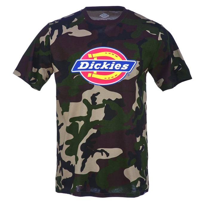 Dickies - camouflage t-paita Horseshoe logolla