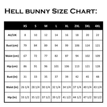 Hell Bunny - Belinda 50-luvun kellomekko musta pinkki